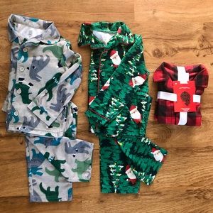 SOLD: Flannel Pajamas PJs Bundle 3T